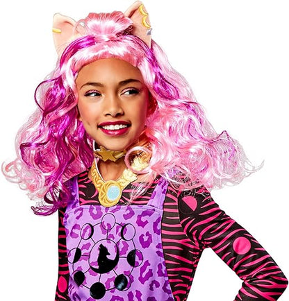 Rubies Peluca infantil oficial de Monster High Clawdeen Wolf, accesorio para disfraces infantiles