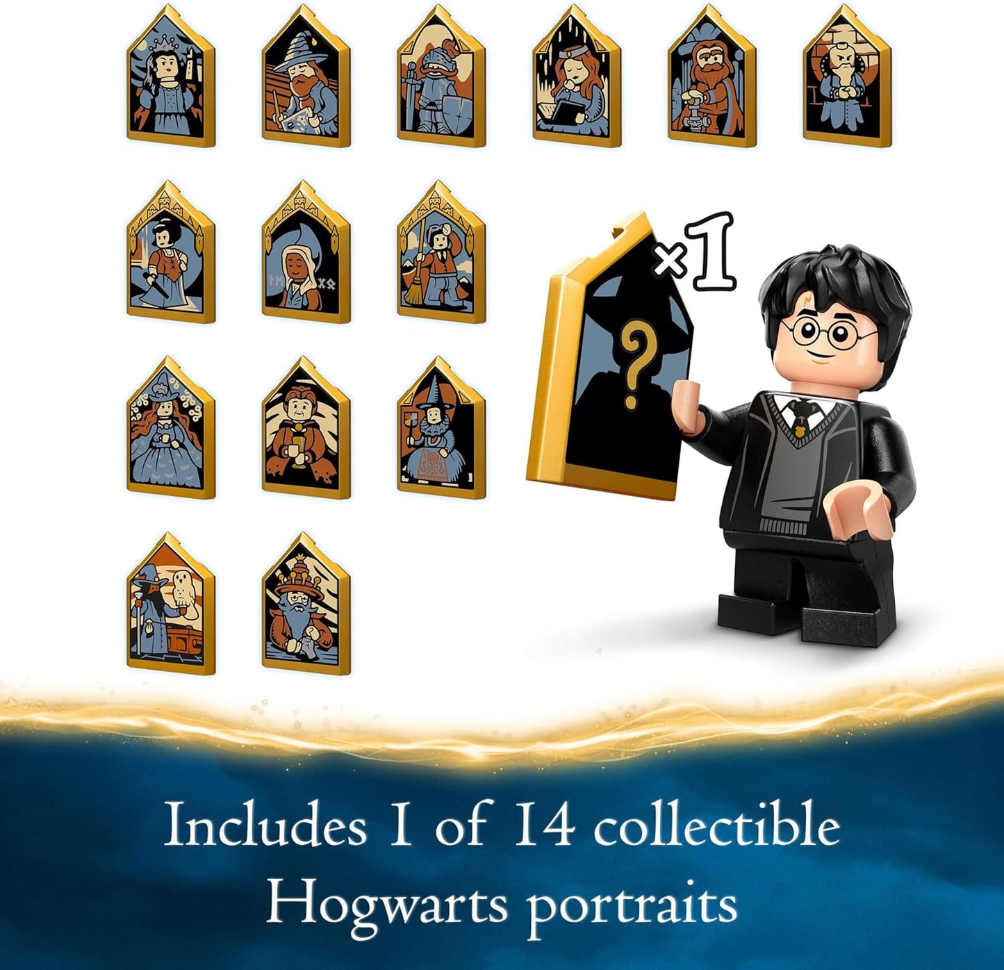 LEGO Harry Potter Hogwarts Castle Owlery, juguete de construcción para niños, niñas y niños a partir de 8 años, juego de rol que incluye 3 minifiguras de personajes, más 4 figuras de búhos, idea de regalo del Mundo Mágico 76430