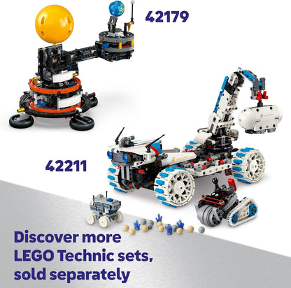 LEGO Technic NASA Artemis Sistema de Lançamento Espacial Foguete - Brinquedo STEM Interativo com 4 Astronautas e Função de Separação - Presente de Aniversário para Meninos e Meninas a partir de 9 Anos - 42221