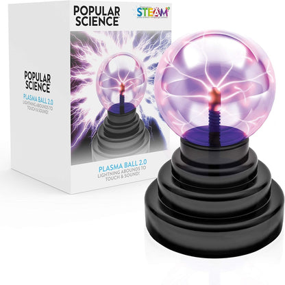 Bola de Plasma 2.0 da Popular Science - Brinquedo Educacional STEM