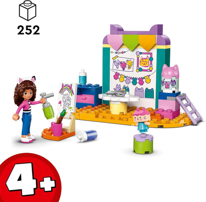 LEGO Casa de muñecas Gabby con caja para bebé, juguete para niños pequeños, niñas y niños a partir de 4 años, juguetes de aprendizaje preescolar para juego imaginativo, idea de regalo de cumpleaños 10795