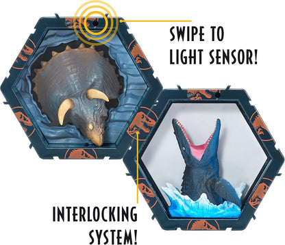 Figura luminosa WOW Pods Triceratops Dinossauro Jurassic World Dominion WOW! Stuff