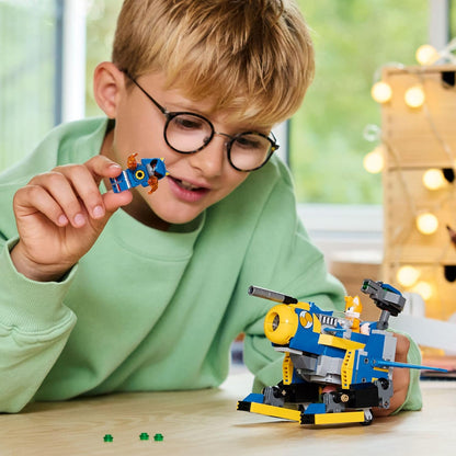 LEGO Sonic the Hedgehog Cyclone vs. Metal Sonic Toy - Figura Mech colecionável com 2 minifiguras de videogame - Ideia de presente para meninos ou meninas com mais de 8 anos e jogadores adolescentes