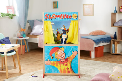 Eichhorn Cabine de teatro de fantoches de madeira (multicolorida)