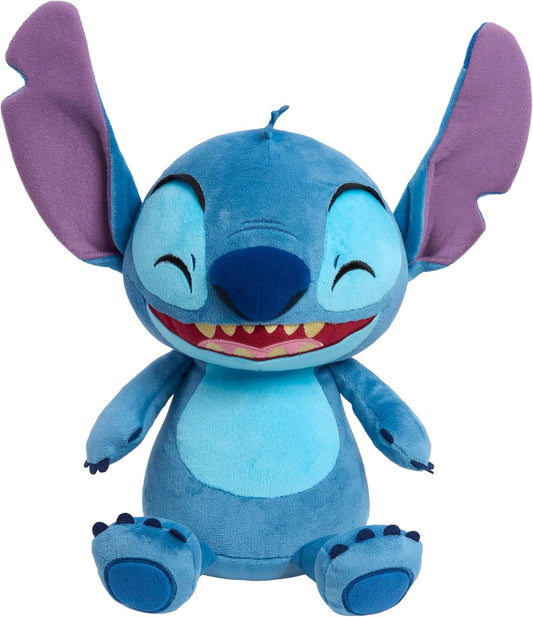Just Play Disney Brinquedo de Pelúcia Stitch Crack Me Up da, 28 cm, Animal de Pelúcia, Alienígena, Brinquedo Infantil para Crianças a partir de 3 Anos