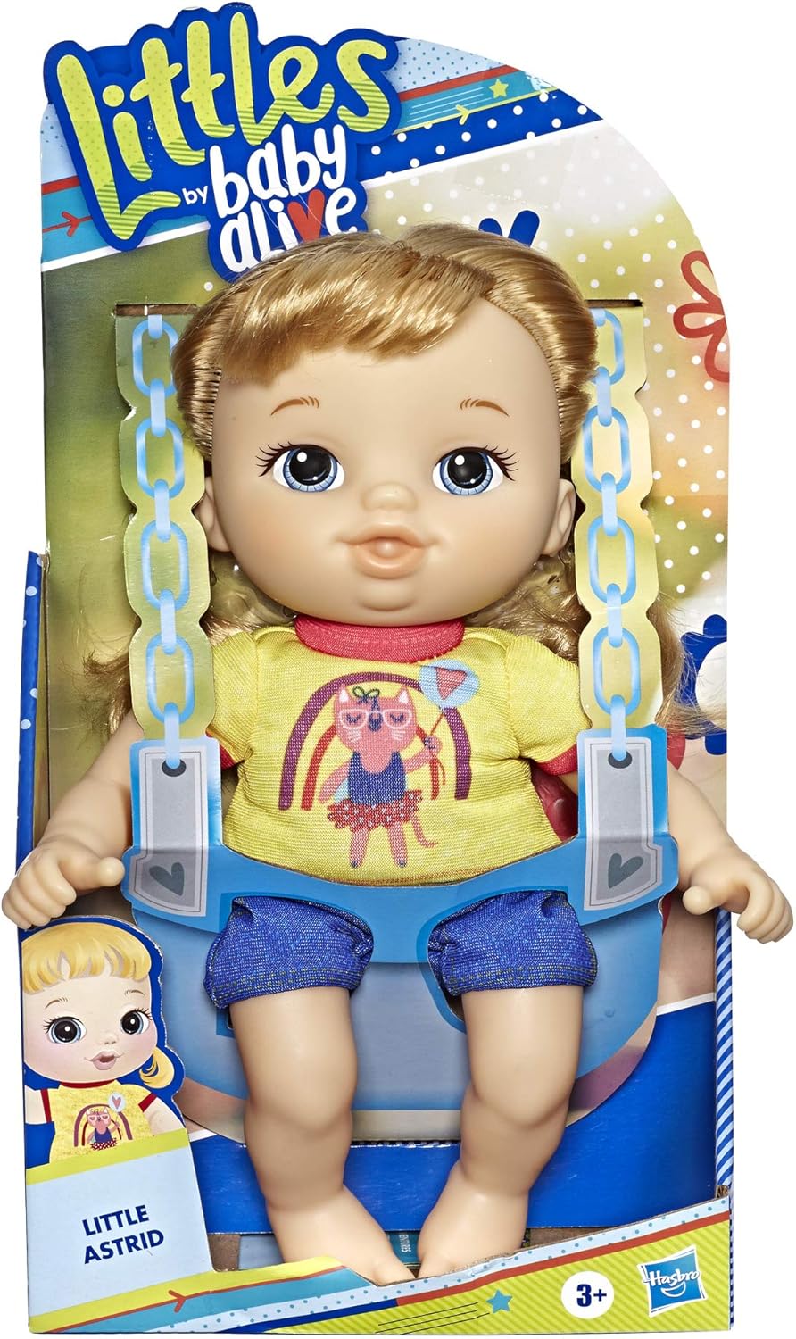 Baby Alive Boneca Hasbro Littles Squad Astrid