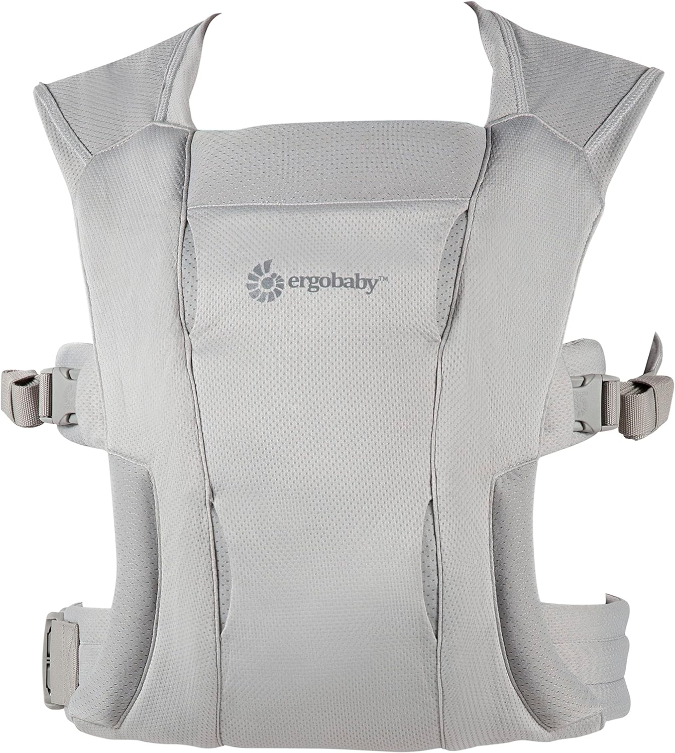 Ergobaby  Porta-bebês ergonômico Embrace Soft Air Mesh para recém-nascidos desde o nascimento, porta-barriga ergonômico de 2 posições, porta-bebê frontal, cinza macio