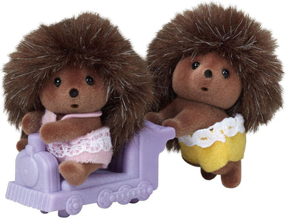 Sylvanian Families Hedgehog Twins - conjunto de casa de bonecas 5424
