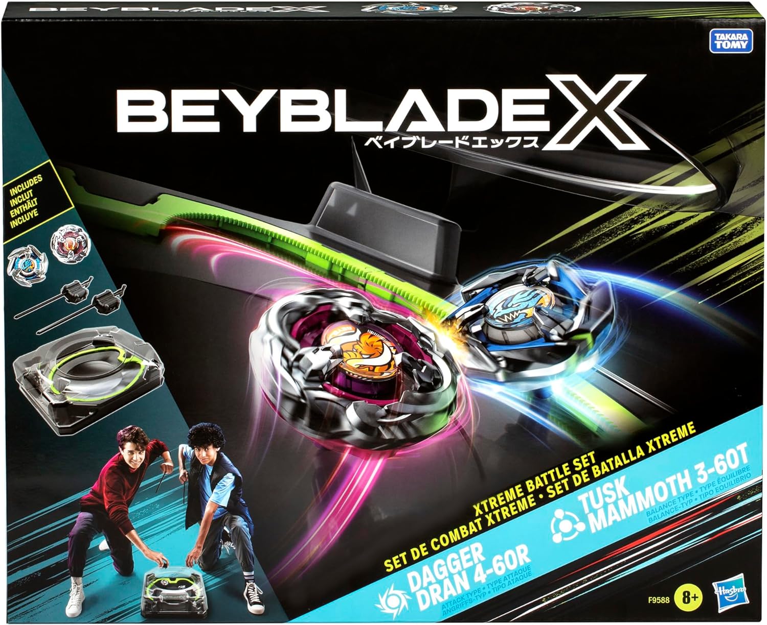 Beyblade X Arena Extreme Conjunto de batalha, inclui Beystadium