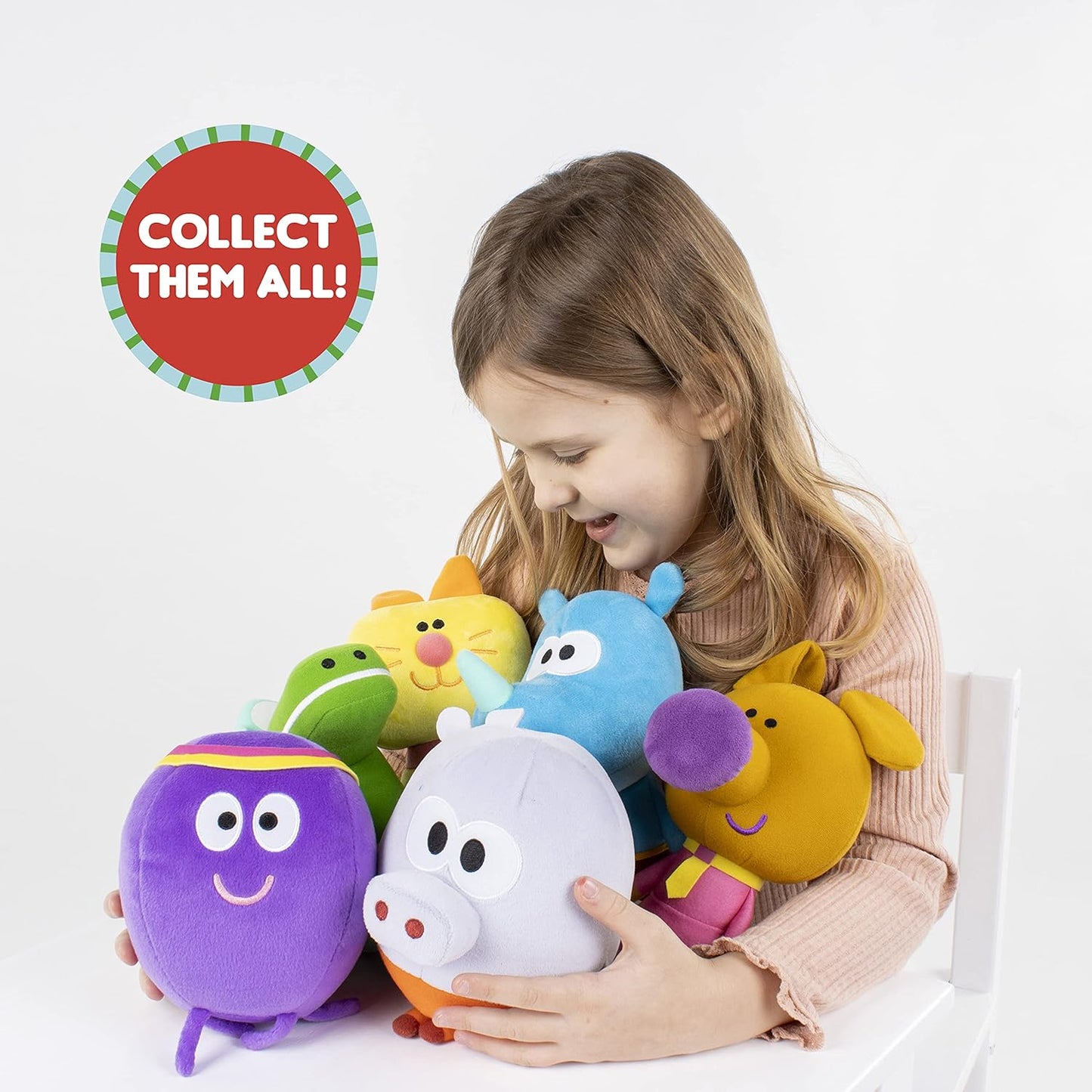 Hey Duggee 539 2143 EA Peluche Enid parlante, Amarillo