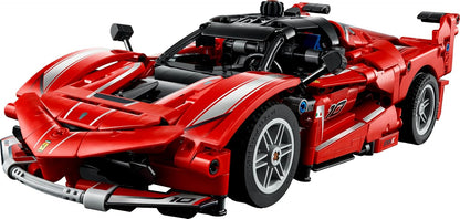 LEGO Technic Ferrari FXX K Carro de Corrida - Kit de Construção e Exibição com Motor V12, Diferencial e Pistões Móveis - Presente para Fãs de Automobilismo para Meninos a partir de 10 Anos - 42212