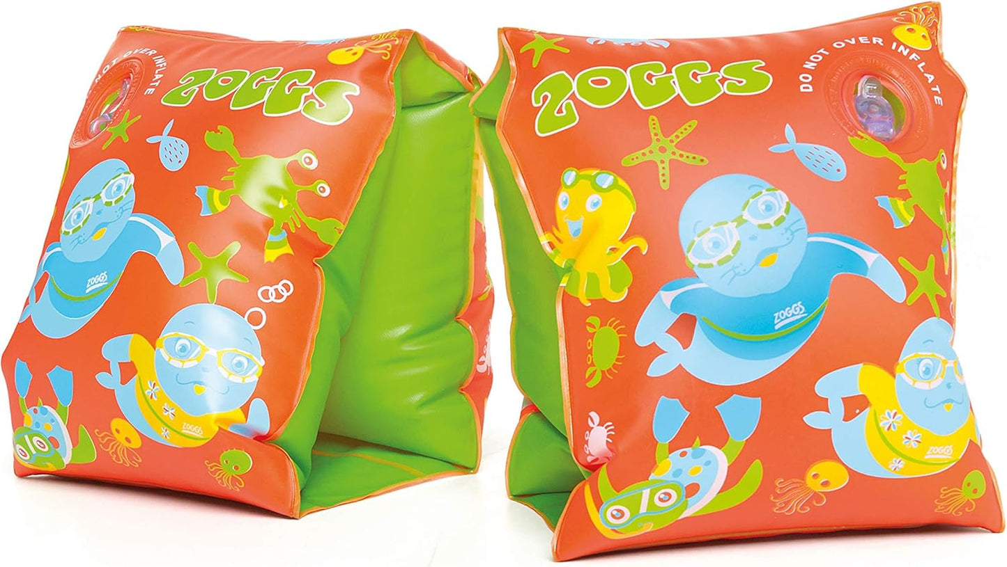 Zoggs Faixas de braço flutuantes para crianças Swimming Aid
