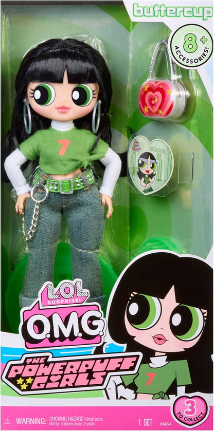 L.O.L. Surprise! OMG As Meninas Superpoderosas - Florzinha - Inclui 1 boneca fashion, vem com roupa e acessórios, colecione as 3, verde