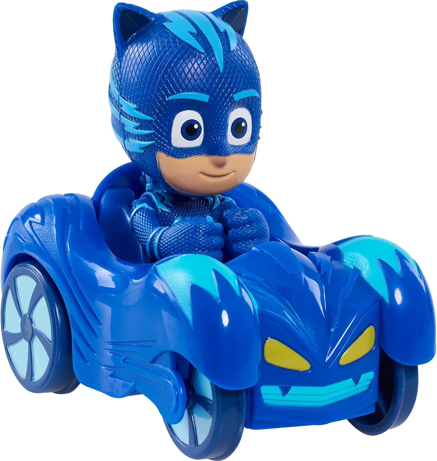 PJ Masks Pista de Corrida Rival Racers Simba 109402229 com Looping, incluindo Catboy e seu Cat-Carro, o Ônibus Ninja e 25 peças de pista.