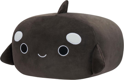 Squishmallows SQCR04184 Kai-Black Orca empilháveis 12 polegadas de tamanho médio ultrasoft oficial Kelly brinquedo de pelúcia