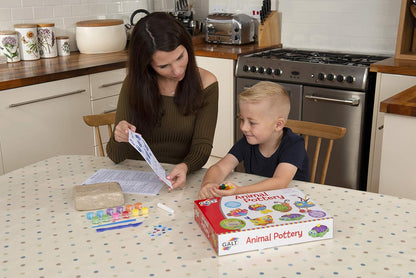 Galt Toys, Cerâmica Animal, Kits de Artesanato Infantil, A partir de 6 Anos, 32,7 x 6,9 x 23,9 cm e Brinquedos, Ímãs de Monstro, Kit de Artesanato para Crianças, A partir de 6 Anos