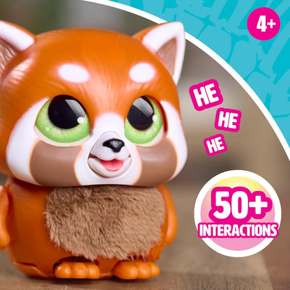 Just Play furReal Handfuls Shy, o Panda Vermelho, Brinquedo Interativo de 8,9 cm, para Meninos e Meninas a partir de 4 Anos
