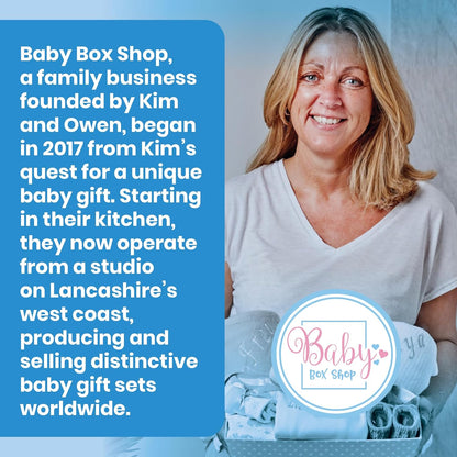 Presentes personalizados para bebês - Caixa de lembranças unissex inclui itens essenciais para bebês recém-nascidos, ursinho de pelúcia, itens essenciais para recém-nascidos e presentes para bebês