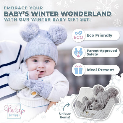 Conjunto de presentes unissex para bebês - Presentes para bebês recém-nascidos unissex, presentes para revelação do sexo do bebê, presentes personalizados para chá de bebê - presentes personalizados, roupas de inverno para bebês