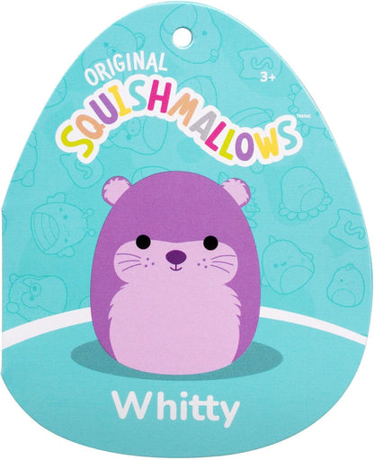 Squishmallows Original de 12 Polegadas Whitty, a Lontra Roxa – Pelúcia Oficial da Jazwares