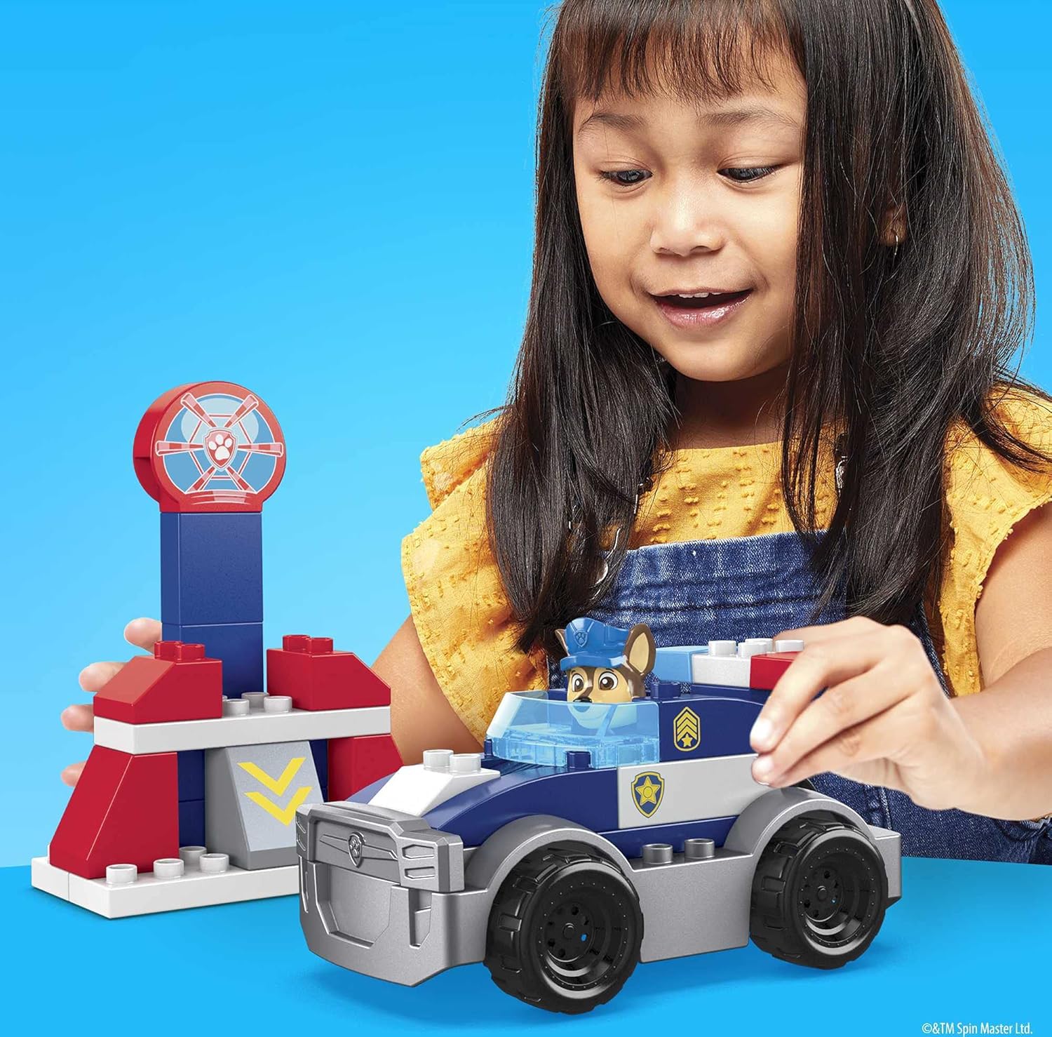 Mattel Mega Bloks PAW Patrol Chase's City Police Cruiser, 1 figura art