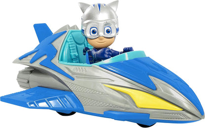 PJ Masks Conjunto de Brinquedo  "Save the Sky" com Figura da Corujita (Owlette) – Presente para Crianças (JP PJMC1200)