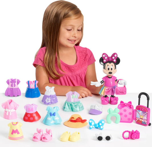 Just Play Conjunto de boneca e acessórios Minnie Mouse Fashion Fab