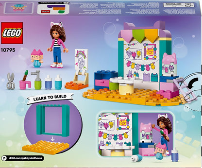 LEGO Casa de muñecas Gabby con caja para bebé, juguete para niños pequeños, niñas y niños a partir de 4 años, juguetes de aprendizaje preescolar para juego imaginativo, idea de regalo de cumpleaños 10795
