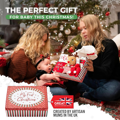 Primeiro Natal do bebê - 1º Natal Cesta de Bebê, Meu Primeiro Natal Menino e Menina - Primeiro Natal do Bebê Cesta de Natal do Bebê, Primeiro Natal do Bebê,