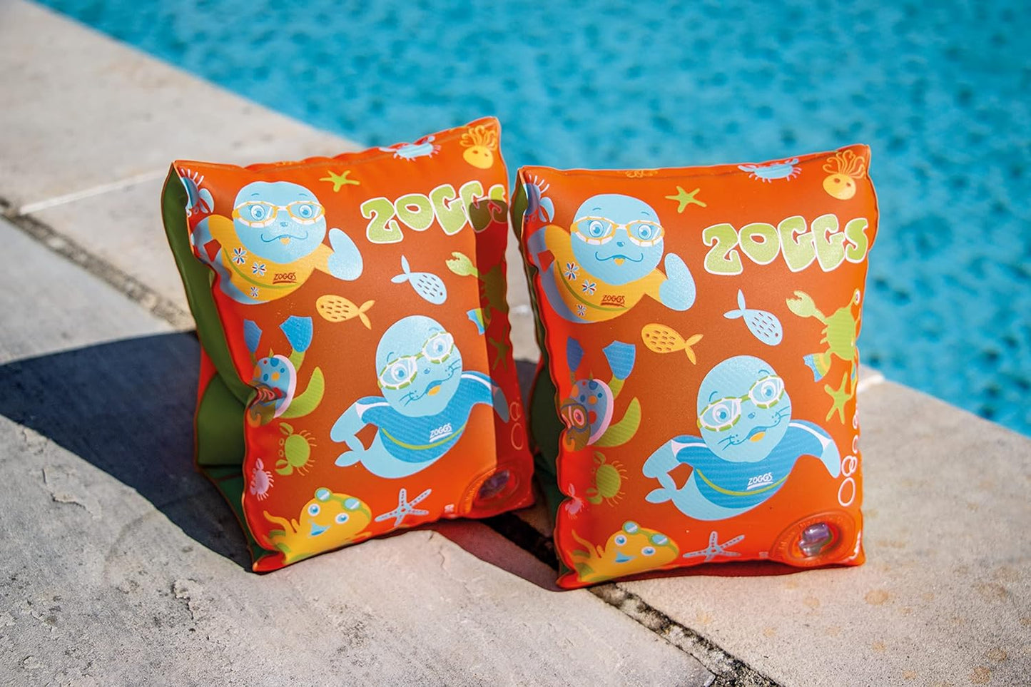 Zoggs Faixas de braço flutuantes para crianças Swimming Aid
