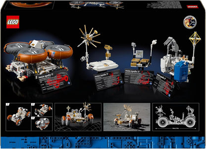 LEGO Technic NASA Apollo Lunar Roving Vehicle - LRV, kit de modelo Space Rover para adultos construirem, conjunto colecionável de decoração para casa ou escritório, presente para homens, mulheres, ele e ela 42182
