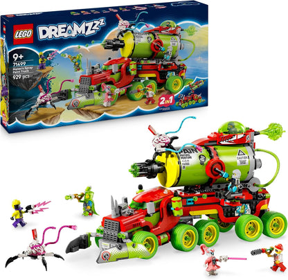 LEGO DREAMZzz 2 em 1, Caminhão de Tinta Spray do Mateo com 2 Modos de Construção, Boosters Modulares e 5 Minifiguras, incluindo Cooper e Sr. Oz - Presente Criativo de Aniversário para Meninos e Meninas a partir de 9 Anos - 71499