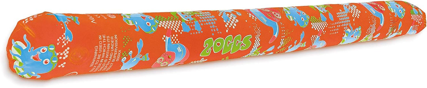 Zoggy Macarrão inflável Zoggs unissex-juvenil, laranja, 115 cm
