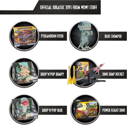 UAU! COISAS Jurassic World - Lançador de Foguetes Pteranodonte | Brinquedo de Jardim para Crianças | Produtos, Presentes e Brinquedos Oficiais de Fallen Kingdom para Meninos e Meninas, a partir de 5 anos