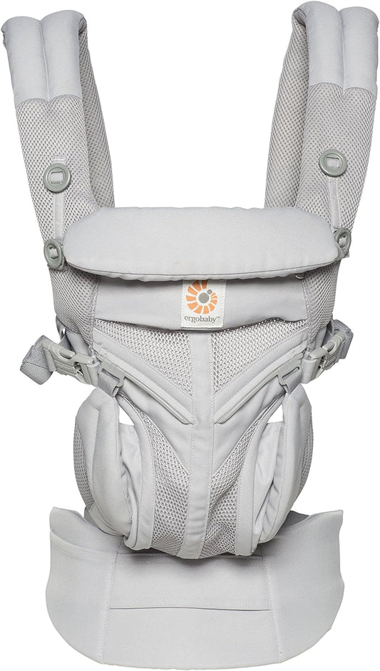 Ergobaby Canguru Omni 360 Cool Air Mesh 4 posições (Pearl Grey)