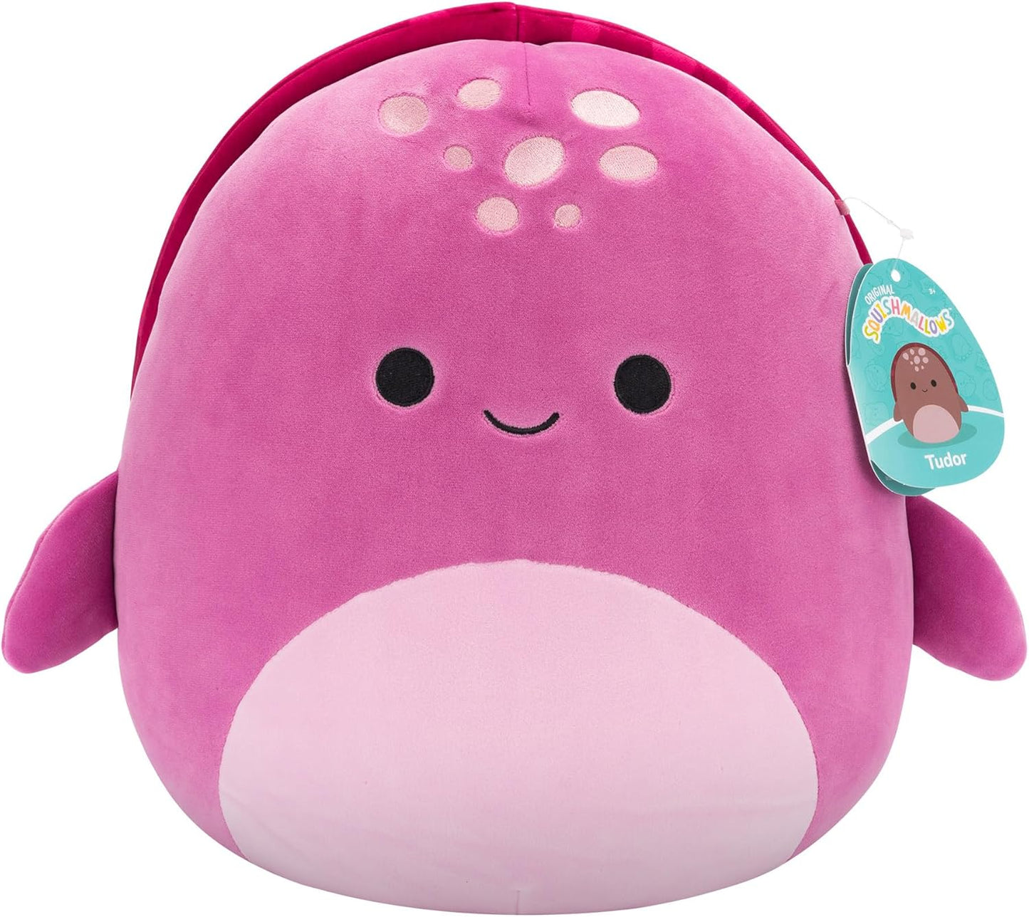 Squishmallows Original 12 Polegadas - Tudor, a Tartaruga Marrom