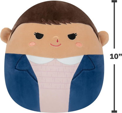 Squishmallows Original “Stranger Things” 10 polegadas Eleven - Oficial Jazwares Plush (tamanho médio)
