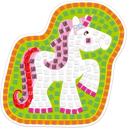 Galt, Make a Mosaic, Mosaic Kits For Children, Ages 5 Years Plus, Galt Fairy Sparkle Mosaics -Childrens Glitter Mosaic Set,Arts and Crafts Kit for Kids,Colourful Design