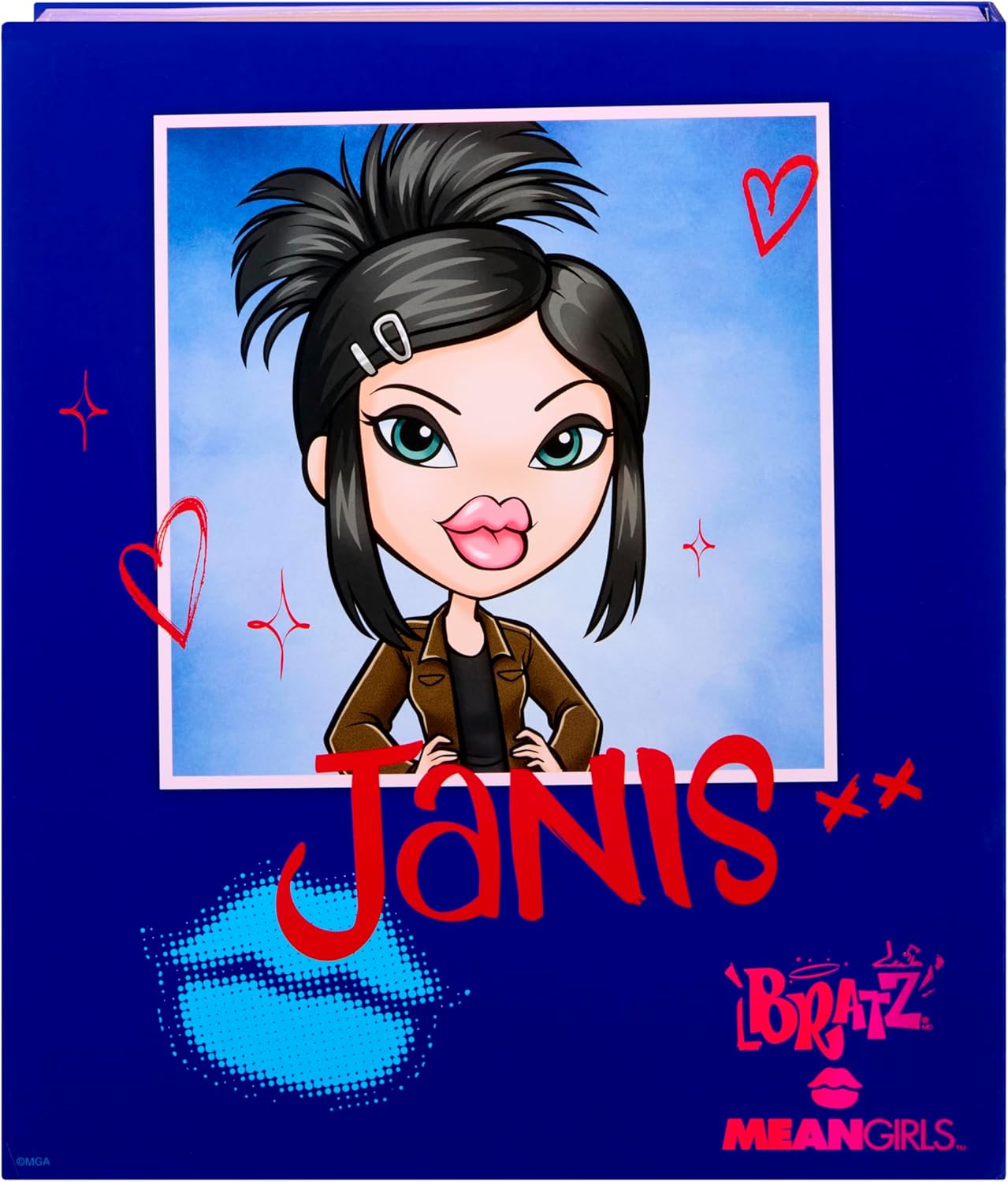 Bratz Boneca Janis da coleção x Meninas Malvadas Spring Fling – Boneca fashion colecionável com 2 roupas, smoking roxo e acessórios inspirados no filme.