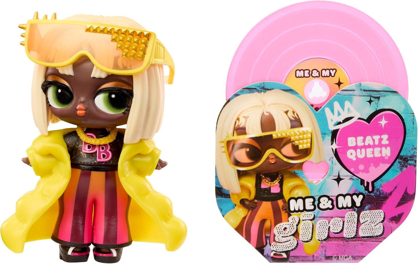 L.O.L. Surprise! Bonecas Music Festival – Boneca colecionável com disco de vinil e acessórios, 7 itens inclusos, 8 modelos para colecionar, para crianças a partir de 4 anos.
