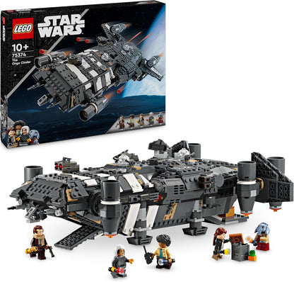 LEGO Star Wars: Skeleton Crew The Onyx Cinder Set, juguete de construcción coleccionable para niños y niñas a partir de 10 años, incluye 5 minifiguras de personajes, idea de regalo para niños y fanáticos