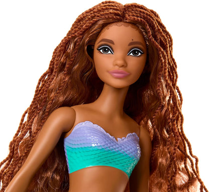 Conjunto de Bonecos Disney A Pequena Sereia: Ariel, Rei Tritão e Úrsula – 3 Bonecos com Trajes Clássicos, Brinquedos Inspirados no Filme, HND28