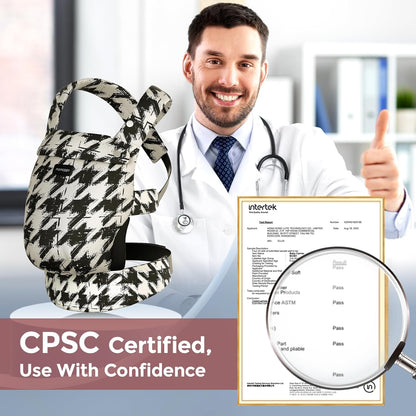 Momcozy Canguru para Bebês Recém-nascidos e Crianças Ergonômico, Aconchegante e Leve