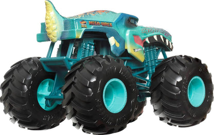 Hot Wheels Monster Trucks, Monster Truck Gigante, Caminhão de Brinquedo Die-Cast em Escala 1:24 com Rodas Enormes e Design Incrível, JDR03