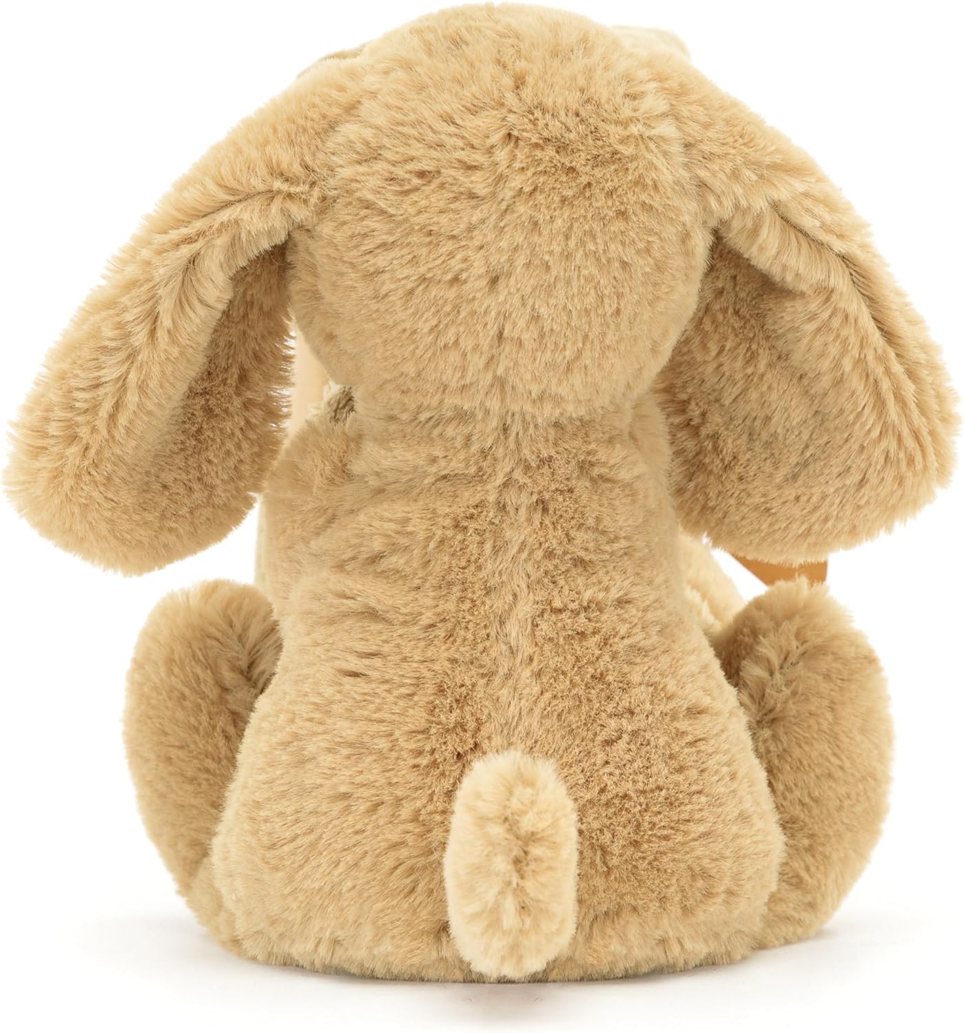 Jellycat Bashful Toffee Puppy Soother, bicho de pelúcia, 34 cm - cobertor de segurança e pelúcia para bebês - presente para bebês