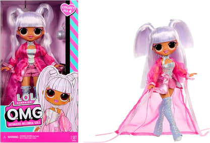 L.O.L. Surprise! OMG Boneca - Kitty K - Inclui 1 boneca fashion, vem com roupas fabulosas, colecione todas as 4