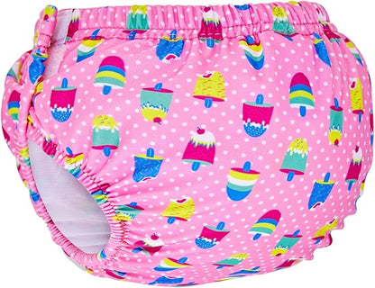 Zoggs Fralda de natação reutilizável ajustável unissex para bebê