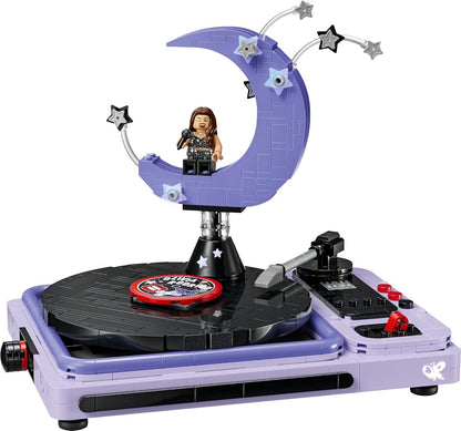 LEGO Edições "Concert Moon" da Olivia Rodrigo – Kit de Modelo de Toca-Discos com Disco de Vinil e Minifigura – Decoração para Quarto Infantil – Presente Musical para Adolescentes (Meninas e Meninos) e Fãs a partir de 14 Anos – 43029