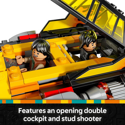 LEGO Star Wars 75414 The Force Burner Snowspeeder - Brinquedo de construção com 3 minifiguras com sabres de luz e uma moto speeder - Presente para meninos a partir de 7 anos e fãs de Reconstruir a Galáxia