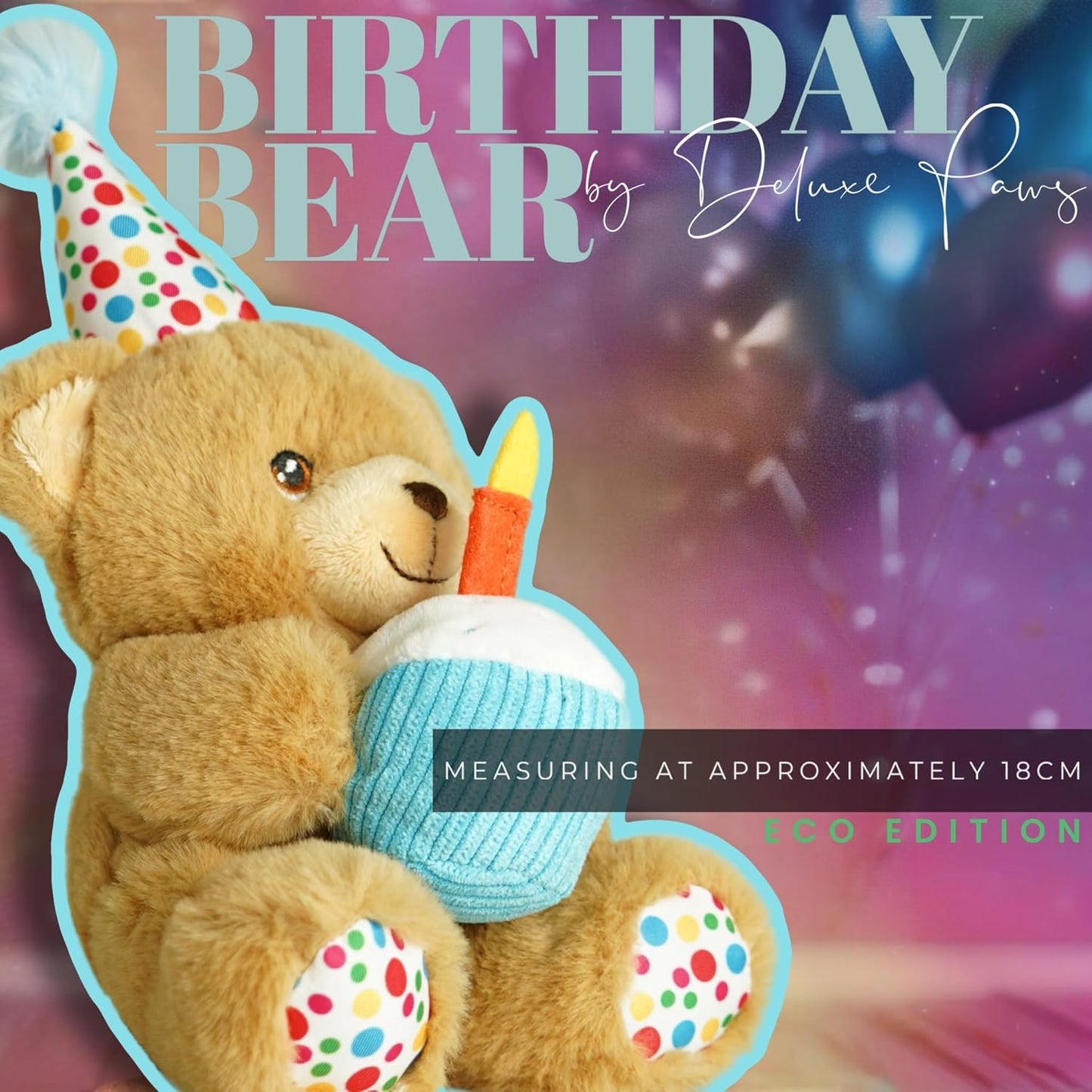 Keel - Feliz Aniversário Urso 15cm